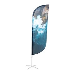 Beachflag Alu Paddel Print