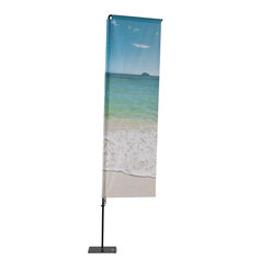 Beachflag Alu Square