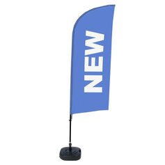 Beachflag Alu Wind Komplett-Set Neu