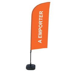 Beachflag Alu Wind Komplett-Set Take Away