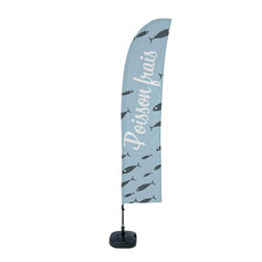 Beachflag Budget Set Wind Large Fresh Fish