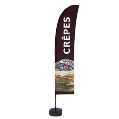Beachflag Budget Set Wind Large Pancakes