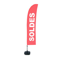 Beachflag Budget Set Wind Large Sale
