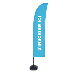 Beachflag Budget Set Wind Large Sign In Here