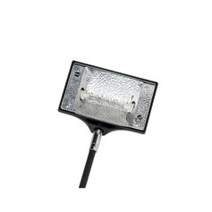 Wand Licht Halogen 150 Watt Schwarz