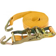 Zurrgurt mit Druckratsche und Spitzhaken - Zurrgurt 2-tlg,8m,50mm,2000daN - Druckratsche, Spitzhaken