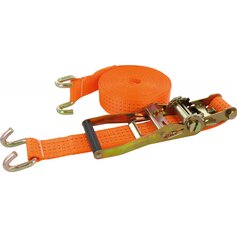 Zurrgurt mit Druckratsche und Klauenhaken - Zurrgurt 2-tlg,8m,50mm,2000daN - Druckratsche, Klauenhaken
