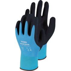 WG318B, Poseidon, Nylon-Handschuh mit Latex-Beschichtung, SB-Karte