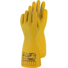 TRISO, Dielektrischer Isolierhandschuh aus Naturlatex, Polybeutel