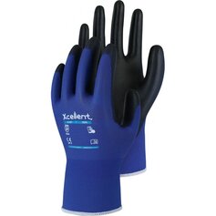 XC18001, Nylon-Handschuh mit PU-Beschichtung, SB-Karte