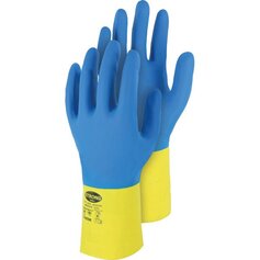 H520, Chemikalien, Naturlatex-Handschuh mit Neopren-Überzug, SB-Karte