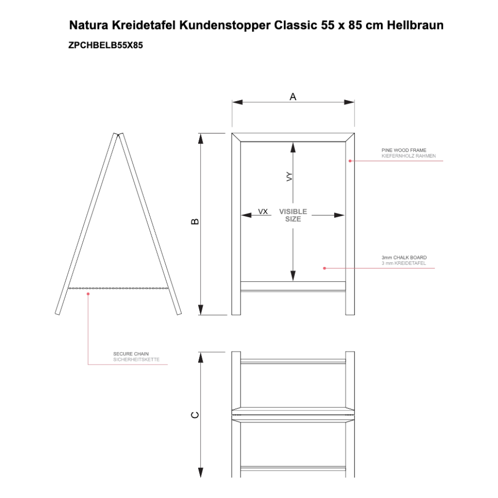 Maßskizze